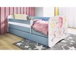 Lastevoodi ilma madratsita/sahtlita Kocot Kids BabyDreams Blue balloon, sinine/valge hind ja info | Lastevoodid | hansapost.ee