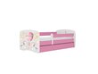 Lastevoodi ilma madratsita/sahtliga Kocot Kids BabyDreams Pink balloon, roosa/valge hind ja info | Lastevoodid | hansapost.ee