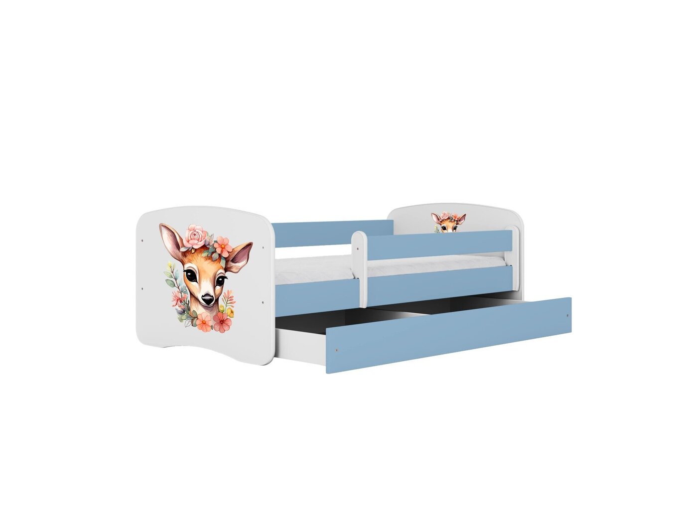 Lastevoodi ilma madratsita/sahtlita Kocot Kids BabyDreams Blue bambi, sinine hind ja info | Lastevoodid | hansapost.ee