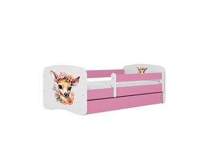 Lastevoodi ilma madratsita/sahtlita Kocot Kids BabyDreams Pink bambi, roosa hind ja info | Lastevoodid | hansapost.ee