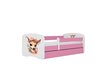 Lastevoodi ilma madratsita/sahtlita Kocot Kids BabyDreams Pink bambi, roosa цена и информация | Lastevoodid | hansapost.ee