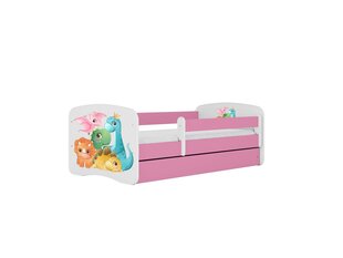 Lastevoodi ilma madratsita/sahtliga Kocot Kids BabyDreams Pink tiny dinos, roosa hind ja info | Lastevoodid | hansapost.ee