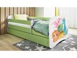 Lastevoodi ilma madratsita/sahtlita Kocot Kids BabyDreams Green tiny dinos, roheline price and information | Lastevoodid | hansapost.ee