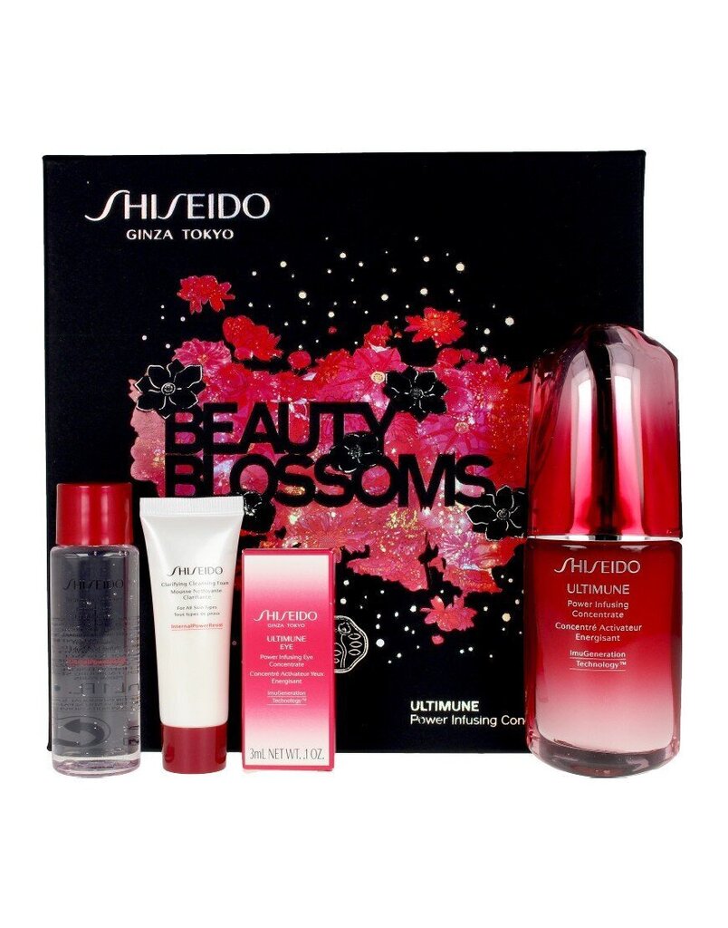 Komplekt Shiseido Ultimune Power Infusing Concentrate: näoseerum, 50 ml + näovaht, 15 ml + silmaseerum, 3 ml + näonaha pehmendaja, 30 ml hind ja info | Näoõlid, ampullid ja seerumid | hansapost.ee