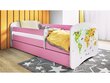 Lastevoodi ilma madratsita/sahtlita Kocot Kids BabyDreams Pink map, roosa цена и информация | Lastevoodid | hansapost.ee