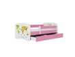 Lastevoodi ilma madratsita/sahtliga Kocot Kids BabyDreams Pink map, roosa hind ja info | Lastevoodid | hansapost.ee