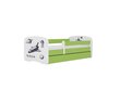 Lastevoodi ilma madratsita/sahtliga Kocot Kids BabyDreams Green nasa, roheline hind ja info | Lastevoodid | hansapost.ee