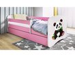 Lastevoodi ilma madratsita/sahtlita Kocot Kids BabyDreams Pink panda 2, roosa hind ja info | Lastevoodid | hansapost.ee