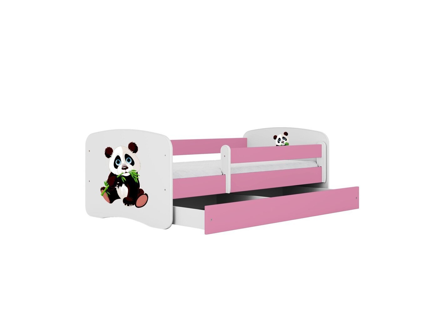 Lastevoodi ilma madratsita/sahtlita Kocot Kids BabyDreams Pink panda 2, roosa hind ja info | Lastevoodid | hansapost.ee