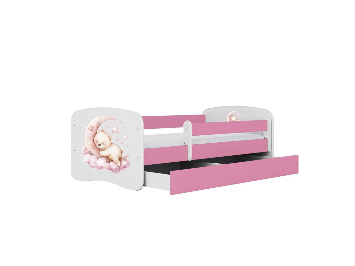 Lastevoodi ilma madratsita/sahtliga Kocot Kids BabyDreams Pink dream, roosa hind ja info | Lastevoodid | hansapost.ee