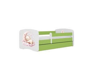 Lastevoodi ilma madratsita/sahtlita Kocot Kids BabyDreams Green dream, roheline hind ja info | Lastevoodid | hansapost.ee