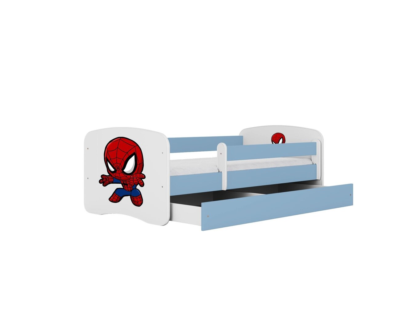 Lastevoodi ilma madratsita/sahtliga Kocot Kids BabyDreams Blue spiderman, sinine hind ja info | Lastevoodid | hansapost.ee