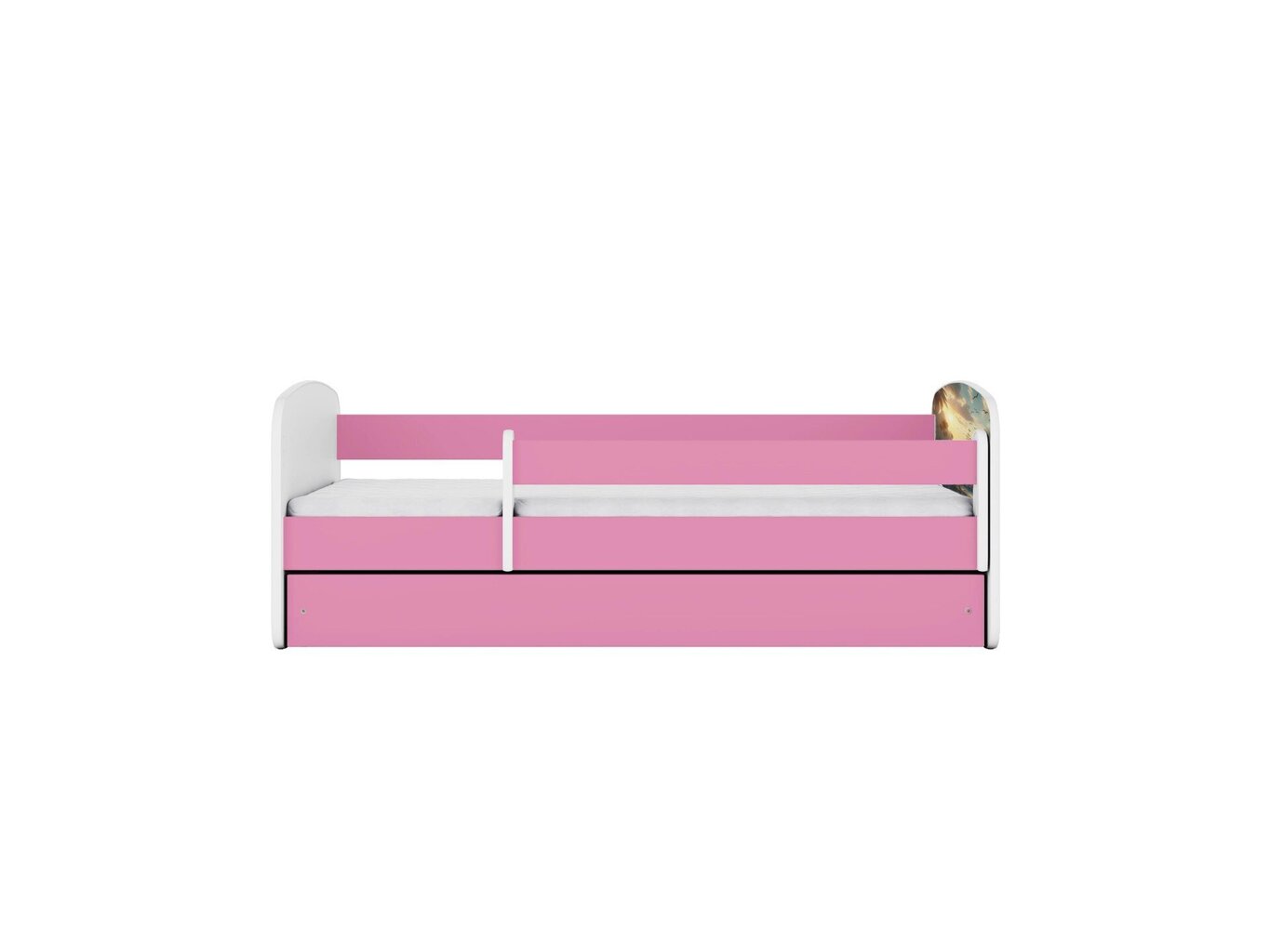 Lastevoodi ilma madratsita/sahtlita Kocot Kids BabyDreams Pink ship, roosa hind ja info | Lastevoodid | hansapost.ee