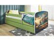 Lastevoodi ilma madratsita/sahtliga Kocot Kids BabyDreams Green ship, roheline цена и информация | Lastevoodid | hansapost.ee