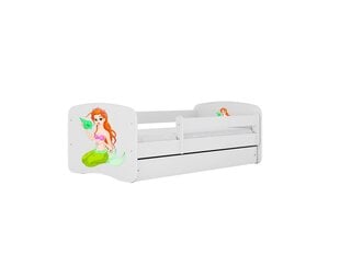 Lastevoodi ilma madratsita/sahtlita Kocot Kids BabyDreams White mermaid, valge hind ja info | Lastevoodid | hansapost.ee