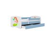 Lastevoodi ilma madratsita/sahtliga Kocot Kids BabyDreams Blue mermaid, sinine hind ja info | Lastevoodid | hansapost.ee