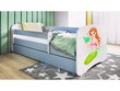 Lastevoodi ilma madratsita/sahtliga Kocot Kids BabyDreams Blue mermaid, sinine hind ja info | Lastevoodid | hansapost.ee