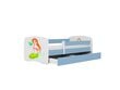 Lastevoodi ilma madratsita/sahtliga Kocot Kids BabyDreams Blue mermaid, sinine hind ja info | Lastevoodid | hansapost.ee