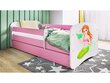 Lastevoodi ilma madratsita/sahtlita Kocot Kids BabyDreams Pink mermaid, roosa цена и информация | Lastevoodid | hansapost.ee