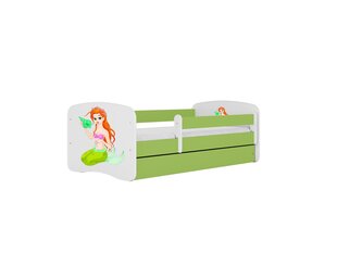 Lastevoodi ilma madratsita/sahtliga Kocot Kids BabyDreams Green mermaid, roheline hind ja info | Lastevoodid | hansapost.ee