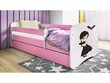 Lastevoodi ilma madratsita/sahtlita Kocot Kids BabyDreams Pink Wednesday, roosa цена и информация | Lastevoodid | hansapost.ee