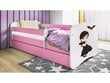 Lastevoodi ilma madratsita/sahtliga Kocot Kids BabyDreams Pink Wednesday, roosa hind ja info | Lastevoodid | hansapost.ee