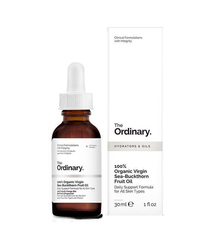 Astelpaju näoõli The Ordinary 100% Organic Virgin Sea-Buckthorn Fruit Oil, 30 ml hind ja info | Näoõlid, ampullid ja seerumid | hansapost.ee