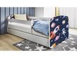 Lastevoodi ilma madratsita/sahtlita Kocot Kids BabyDreams White cosmos, valge/sinine цена и информация | Lastevoodid | hansapost.ee