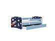 Lastevoodi ilma madratsita/sahtlita Kocot Kids BabyDreams Blue cosmos, sinine hind ja info | Lastevoodid | hansapost.ee