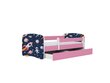 Lastevoodi ilma madratsita/sahtlita Kocot Kids BabyDreams Pink cosmos, roosa hind ja info | Lastevoodid | hansapost.ee