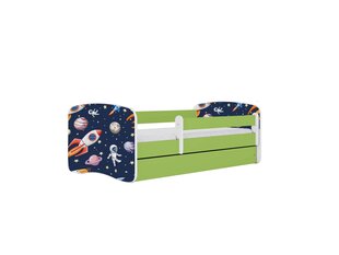 Lastevoodi ilma madratsita/sahtlita Kocot Kids BabyDreams Green cosmos, roheline hind ja info | Lastevoodid | hansapost.ee