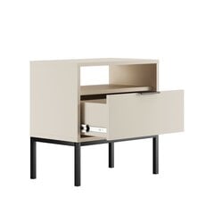 Öökapp Austin, 55x33x56,4 cm, pruun/must price and information | Nightstands | hansapost.ee