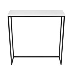 Konsoollaud Kent, 80x20x84 cm, valge price and information | Console tables | hansapost.ee