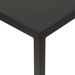 Konsoollaud Kent, 80x20x84 cm, must price and information | Console tables | hansapost.ee