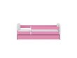 Lastevoodi madratsi ja sahtliga Kocot Kids BabyDreams Pink balloon, roosa/valge hind ja info | Lastevoodid | hansapost.ee