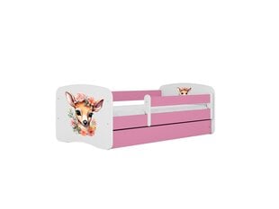 Lastevoodi madratsiga Kocot Kids BabyDreams Pink bambi, roosa hind ja info | Lastevoodid | hansapost.ee