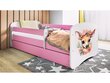 Lastevoodi madratsiga Kocot Kids BabyDreams Pink bambi, roosa/valge цена и информация | Lastevoodid | hansapost.ee