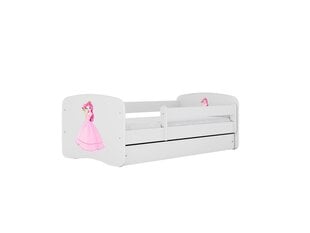 Lastevoodi ilma madratsita/sahtliga Kocot Kids BabyDreams White princess, valge hind ja info | Lastevoodid | hansapost.ee