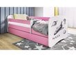 Lastevoodi madratsiga Kocot Kids BabyDreams Pink Nasa, roosa цена и информация | Lastevoodid | hansapost.ee