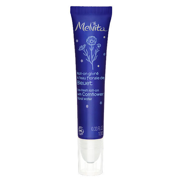 Rukkililleveega silmakontuurija koos masseeriva jahutava otsikuga Melvita Ice-Fresh Roll-On with Cornflower Floral, 10 ml цена и информация | Silmakreemid ja seerumid | hansapost.ee