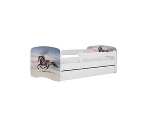 Lastevoodi madratsiga Kocot Kids BabyDreams White galloping horse, erinevad värvid hind ja info | Lastevoodid | hansapost.ee