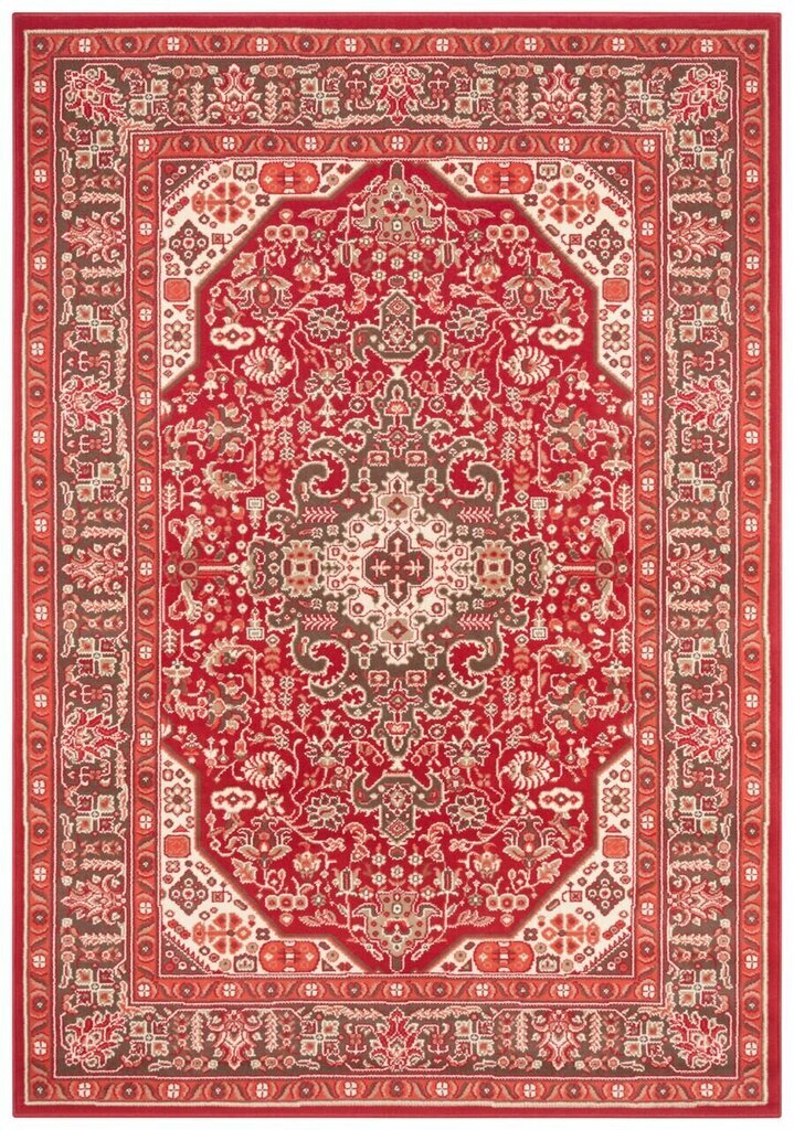 Vaip Nouristan Mirkan Skazar Isfahan 120x170 cm, punane hind ja info | Vaibad | hansapost.ee