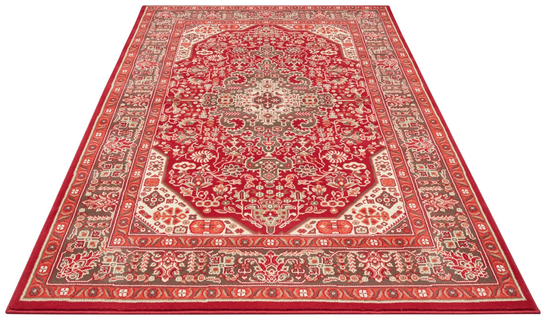 Vaip Nouristan Mirkan Skazar Isfahan 200x290 cm, punane цена и информация | Vaibad | hansapost.ee