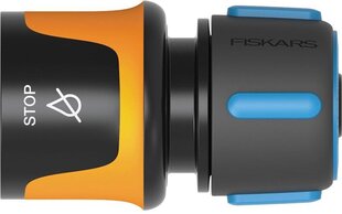 Быстроразъемный соединитель шланга Fiskars CF Stop LB30, 13-15 мм, 1 шт. цена и информация | Оборудование для полива | hansapost.ee