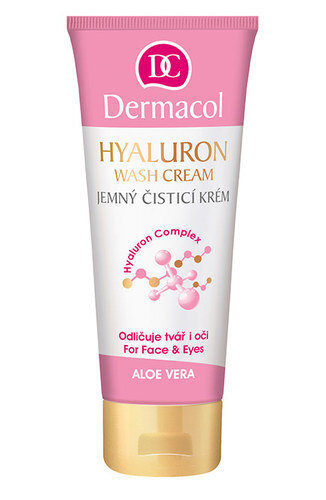 Näopuhastuskreem Dermacol Hyaluron Wash Cream 100 ml hind ja info | Näopuhastusvahendid | hansapost.ee