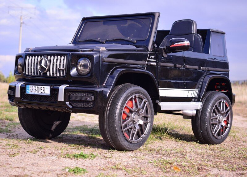 Elektriauto lastele Mercedes G63 AMG, must hind ja info | Laste elektriautod | hansapost.ee