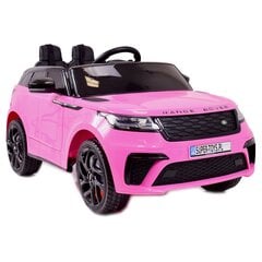 Elektriauto lastele Super-Toys Range Rover Velar, roosa hind ja info | Laste elektriautod | hansapost.ee