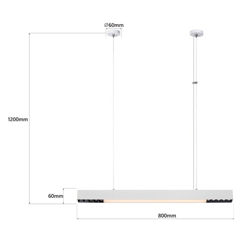 Light Prestige laelamp Cali M Smart hind ja info | Laelambid | hansapost.ee