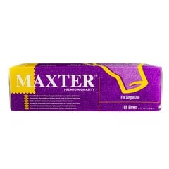 Латексные перчатки Maxter, без пудры, М (100 шт.) цена и информация | Аптечки | hansapost.ee