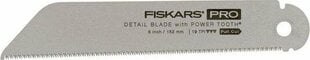 Saeleht Fiskars Pro Power Tooth, 15 cm, 19 TPI hind ja info | Käsitööriistad | hansapost.ee